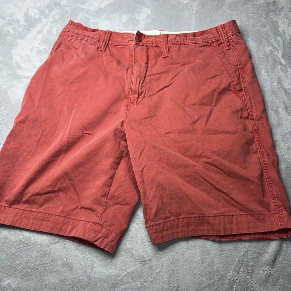 Polo Ralph Lauren Shorts Mens 36 Salmon Pink Chino Relaxed Preppy Beach Casual